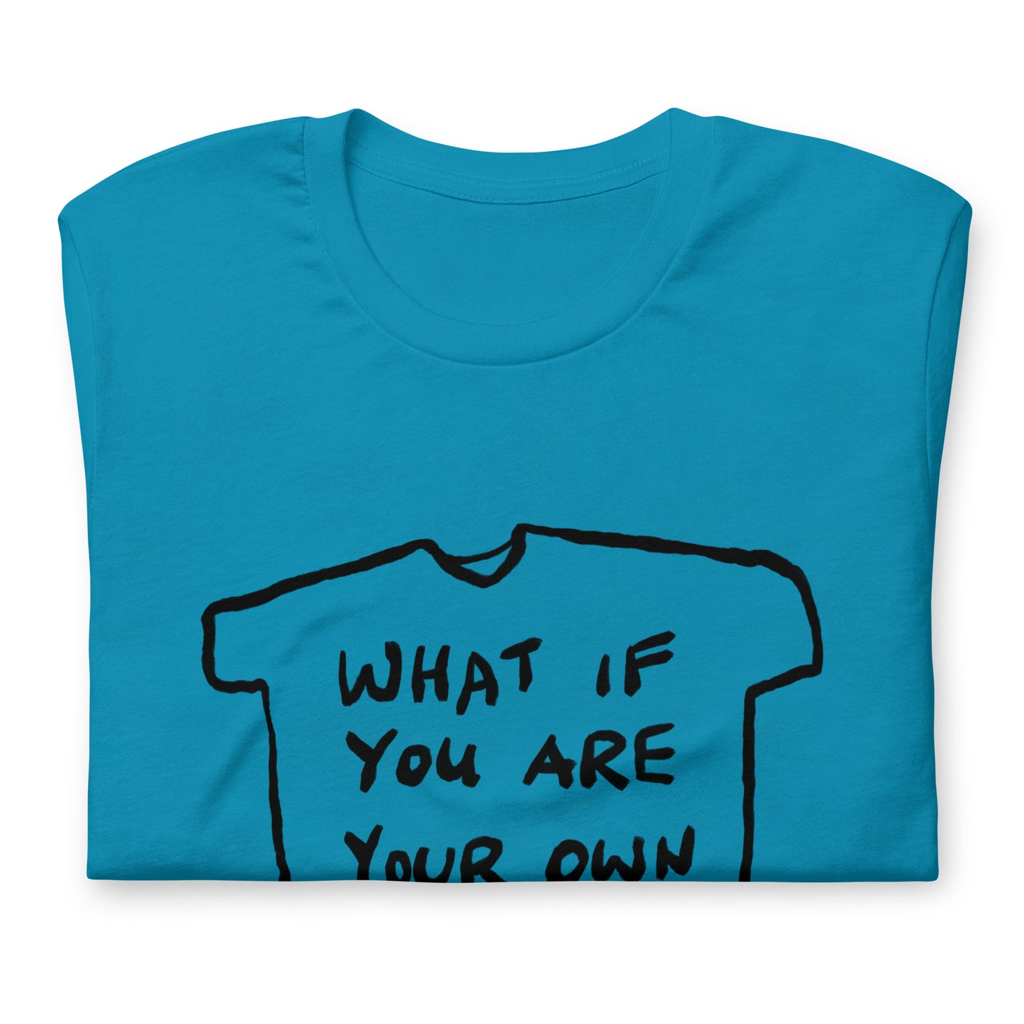 "What if you are your own dog" tshirt in 13 colours