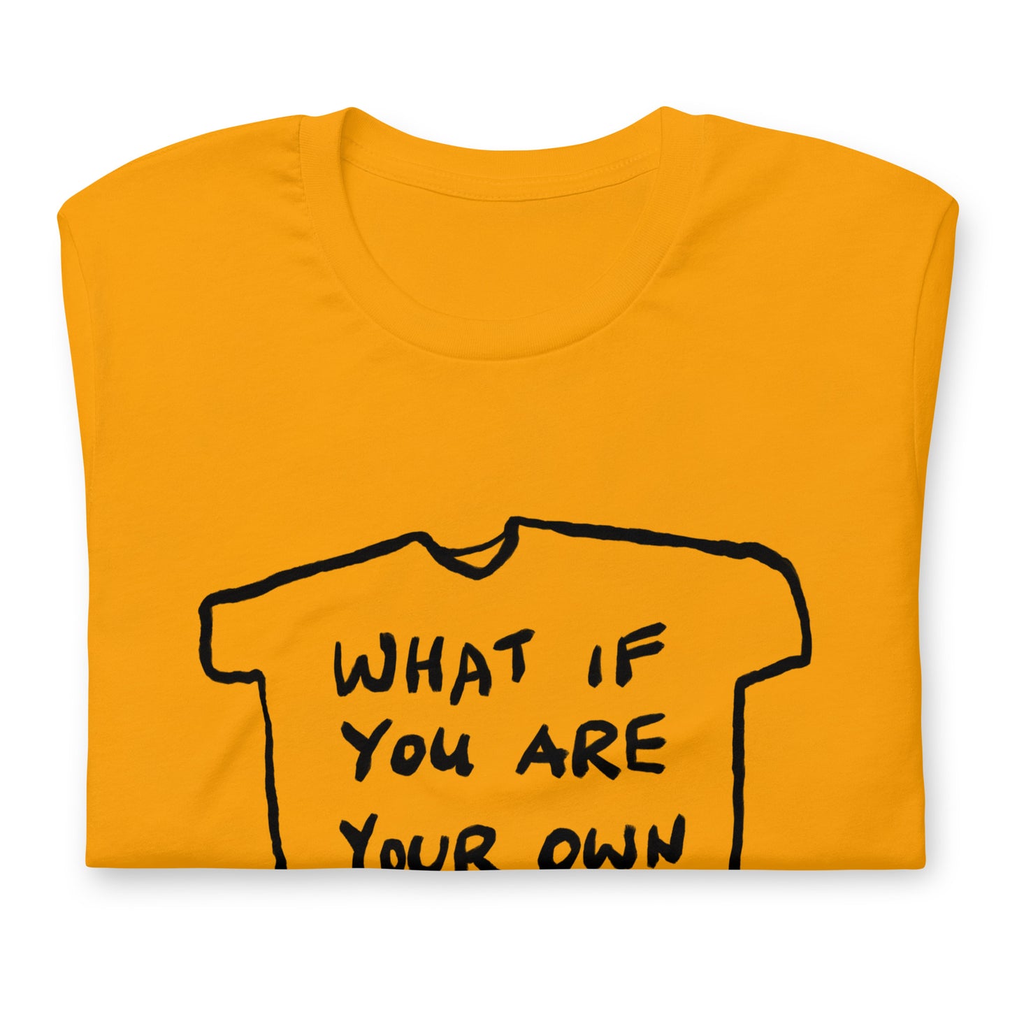 "What if you are your own dog" tshirt in 13 colours