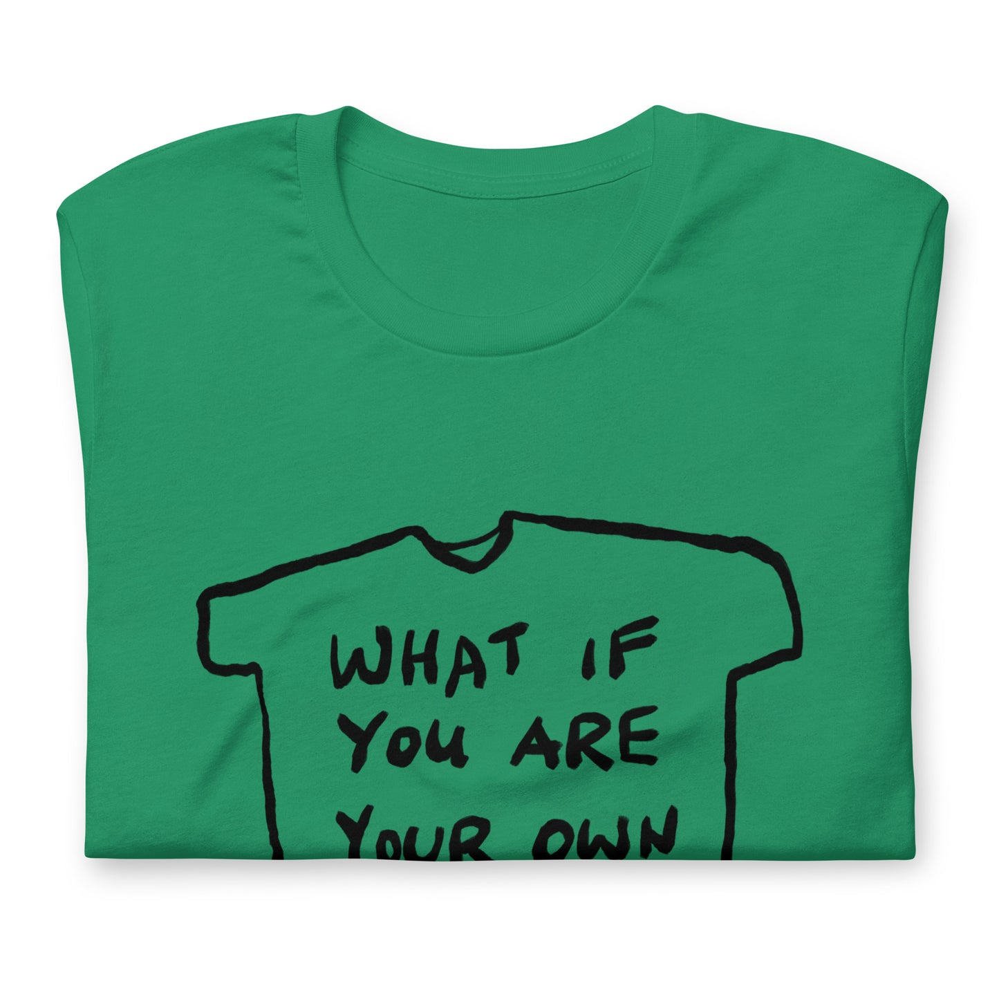 "What if you are your own dog" tshirt in 13 colours